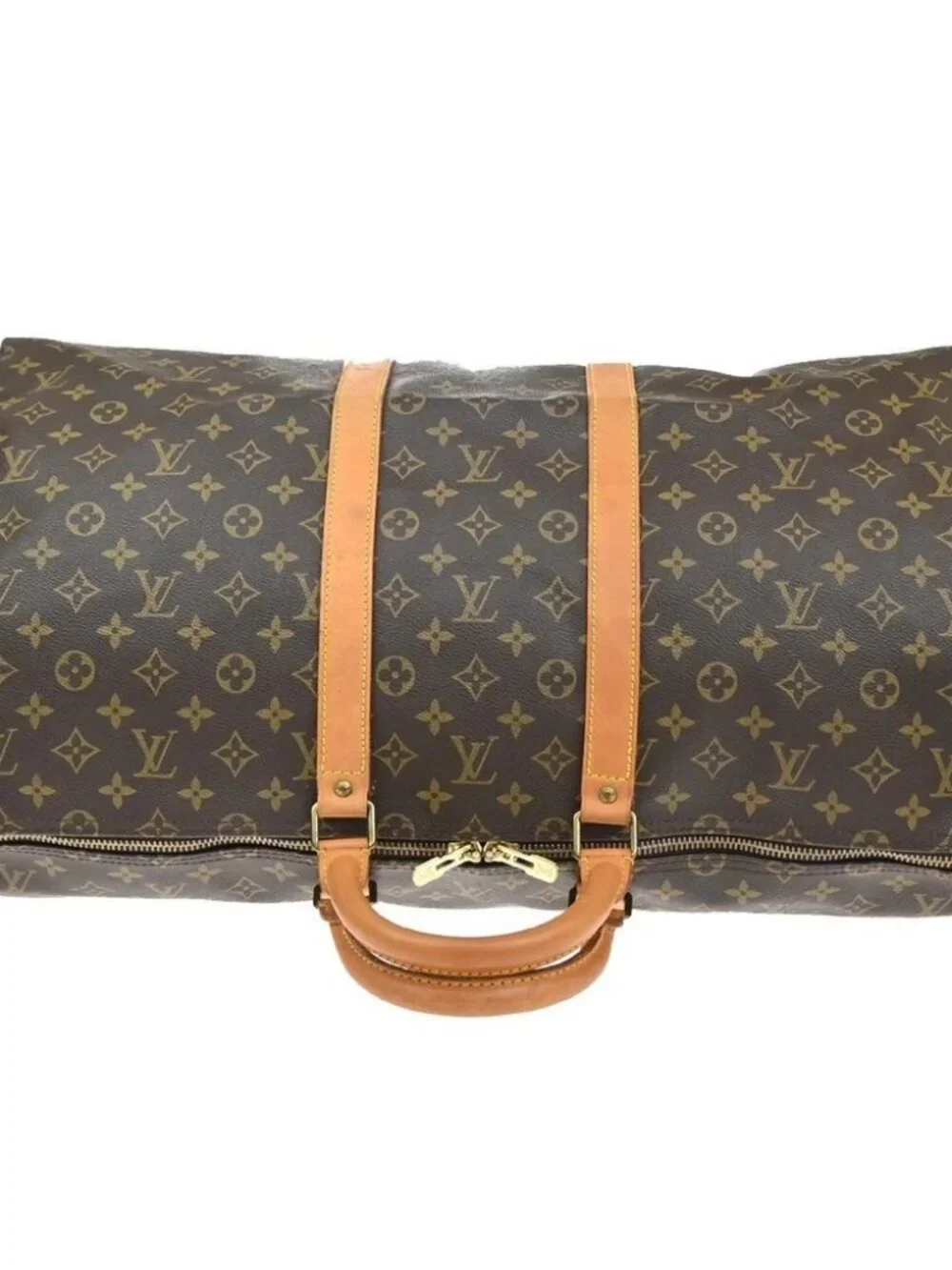 LOUIS VUITTON Keepall Bandouliere 55 2Way Hand Bag Monogram Brown
